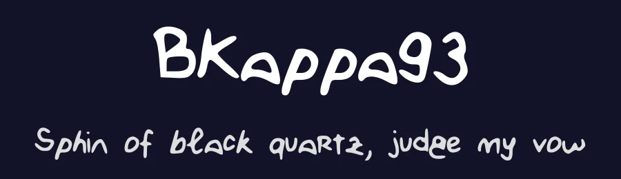 BKappa93 by BKappa93 — Script Handwritten Font — thumbnail 2
