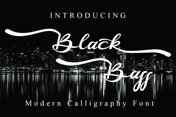 Black Bass Font by Gatra Std — Script Handwritten Font