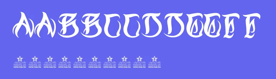 Black Ball Tattoo by Billy Argel Fonts ® — Decorative Font — thumbnail 3
