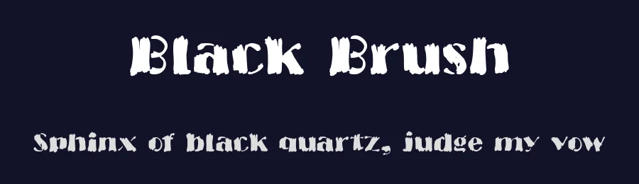 Black Brush by Martin Steiner — Script Handwritten Font — thumbnail 2