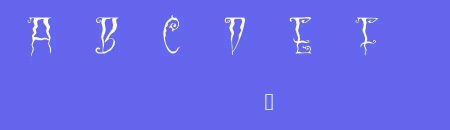 Black Cow by The Scriptorium — Decorative Font — thumbnail 3