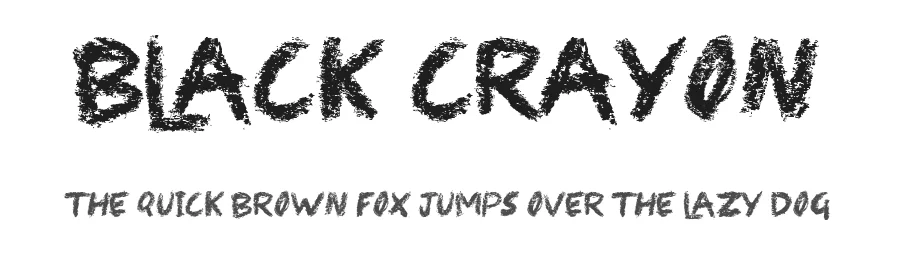 Black Crayon