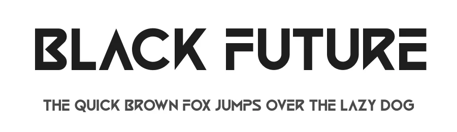Black Future by Storytype Studio โ Display Font