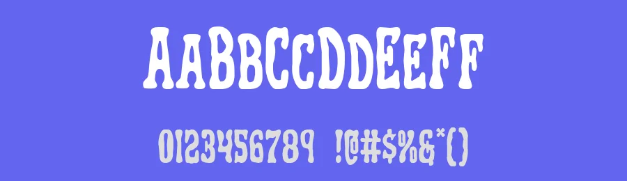 Black Gunk by Iconian Fonts — Decorative Font — thumbnail 3
