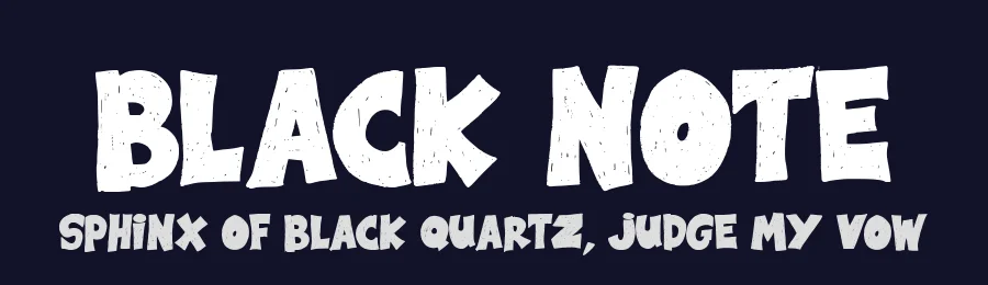Black Note by Letterara — Decorative Font — thumbnail 2