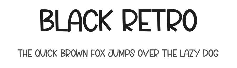 Black Retro