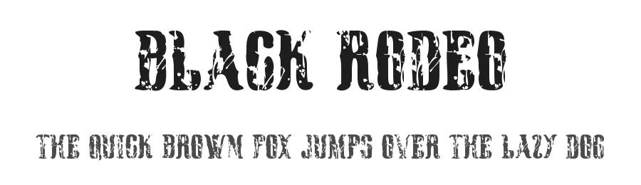 Black Rodeo