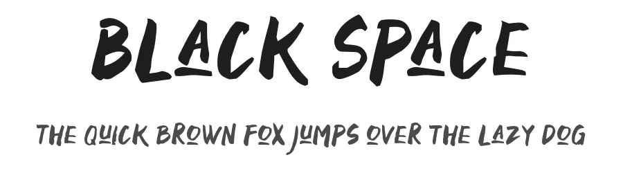 Black Space