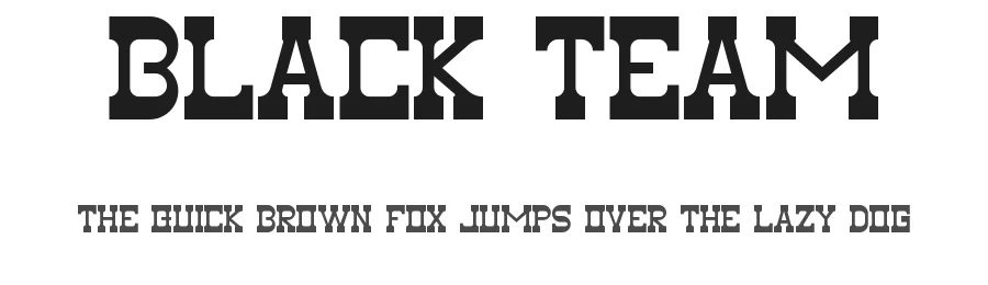 Black Team