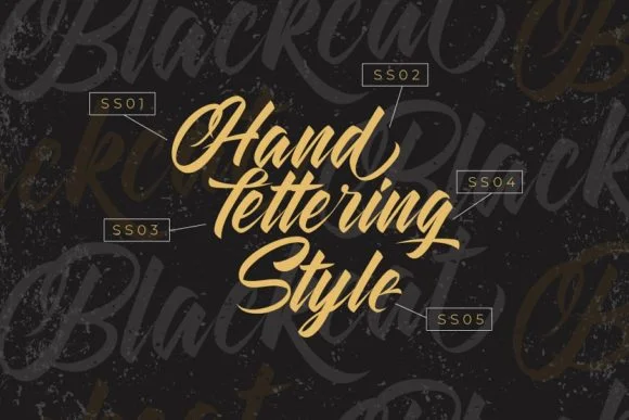 Blackcat Font by Debut Studio — Script Handwritten Font — thumbnail 6