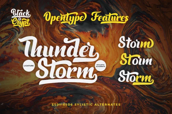 Blackcrypt Font by Saiful Maliki β Script Handwritten Font