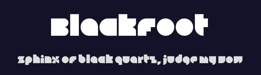 Blackfoot by FontBlast Design — Decorative Font — thumbnail 2