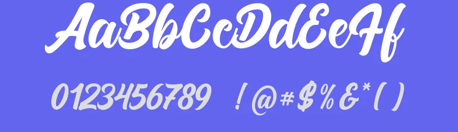 Black Letter by Febryl Arully — Script Handwritten Font — thumbnail 3
