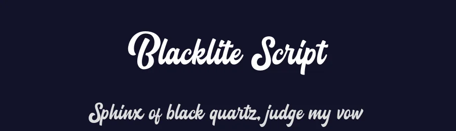 Blacklite Script by Letterhend Studio — Script Handwritten Font — thumbnail 2