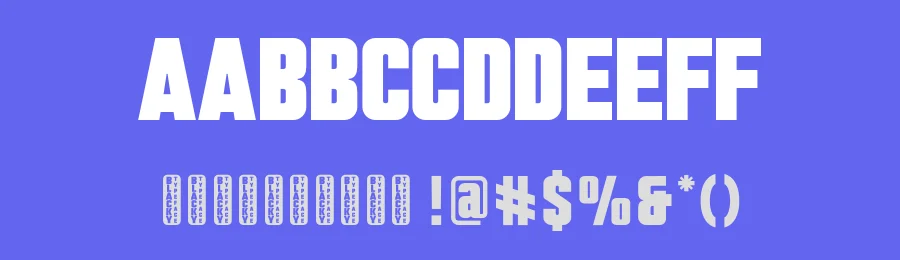 Blacky by Trotoart — Sans Serif Font — thumbnail 3
