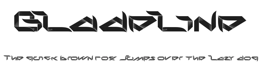 Bladeline by designstation — Decorative Font