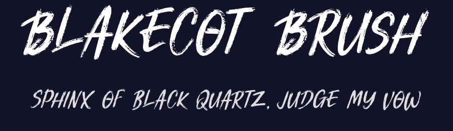 Blakecot Brush by Denustudios — Script Handwritten Font — thumbnail 2