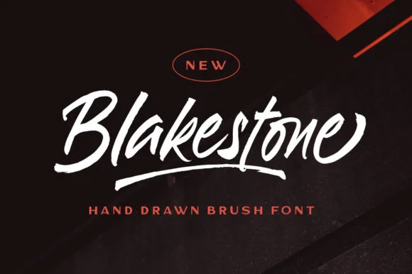 Blakestone Font by letterhend — Script Handwritten Font