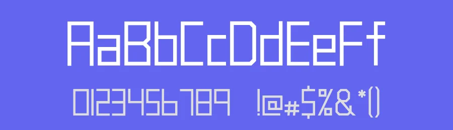 Blank by Mauro Espindola — Display Font — thumbnail 3