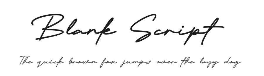 Blank Script