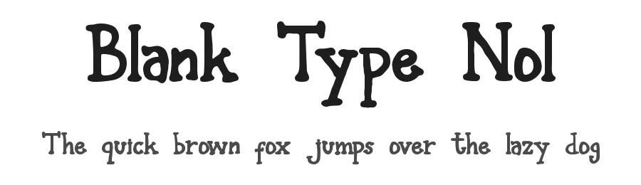 Blank Type Nol