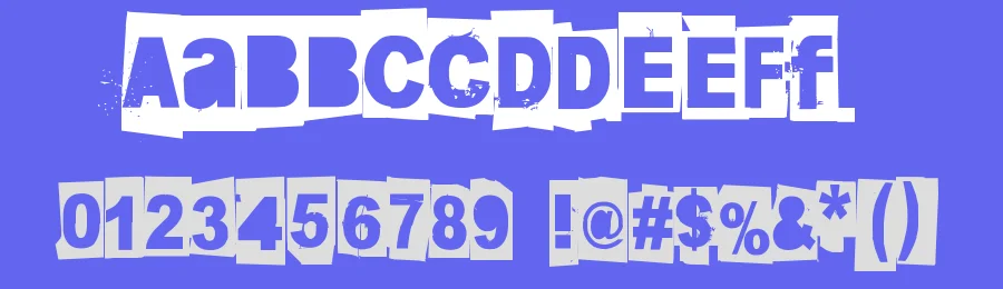 Blankblizzkrieg by Juha Korhonen — Decorative Font — thumbnail 3