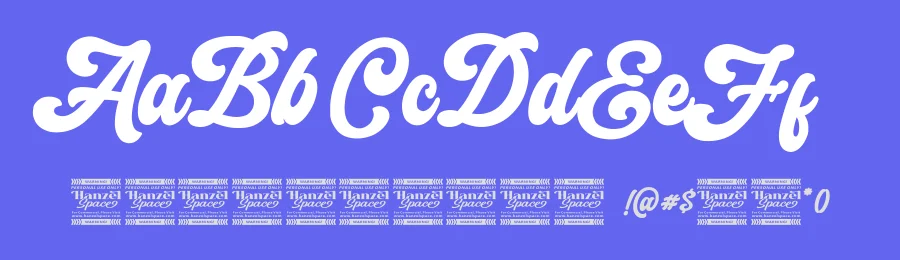 Blantik by Hanzel Space — Script Handwritten Font — thumbnail 3