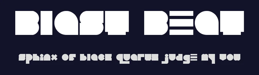 Blast Beat by Dirt2.com - SickCapital — Display Font — thumbnail 2