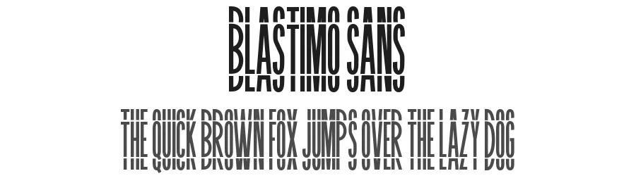 Blastimo Sans