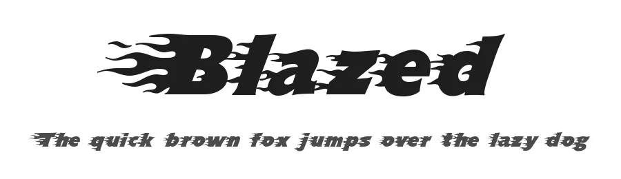 Blazed