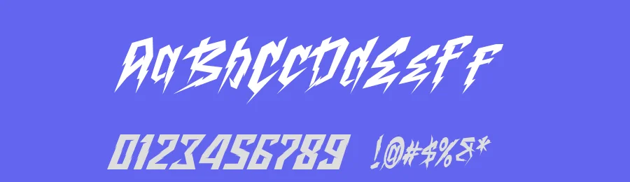 Bledek by Solv Vast — Blackletter Font — thumbnail 3