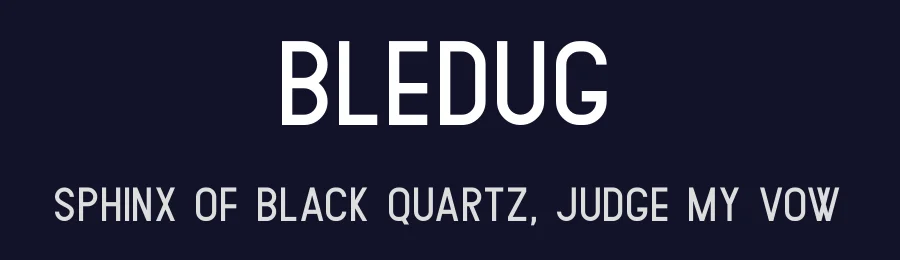 Bledug by Zuzulgo Studio — Sans Serif Font — thumbnail 2