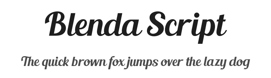 Blenda Script