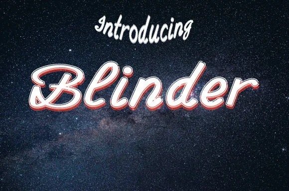 Blinder Font by Dedi Art Studio — Script Handwritten Font