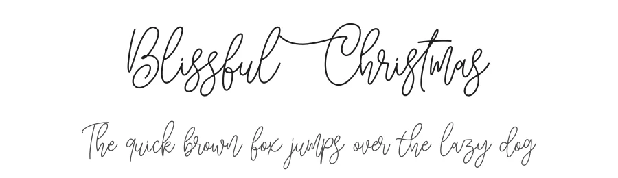 Blissful Christmas