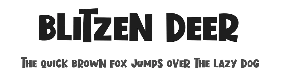 Blitzen Deer