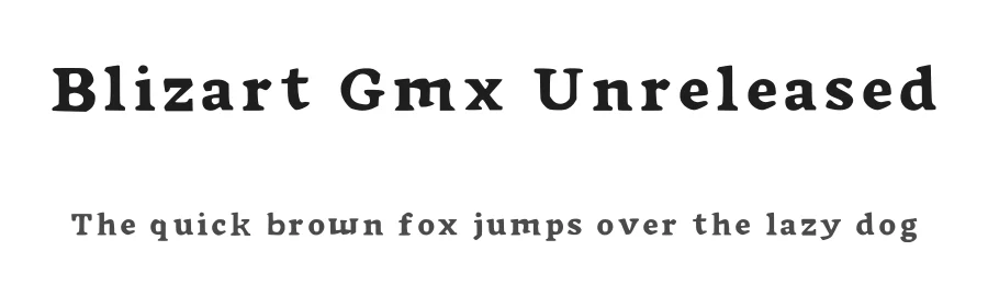 Blizart Gmx Unreleased