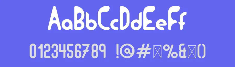 Blob Sans by Jay Ferguson — Decorative Font — thumbnail 3