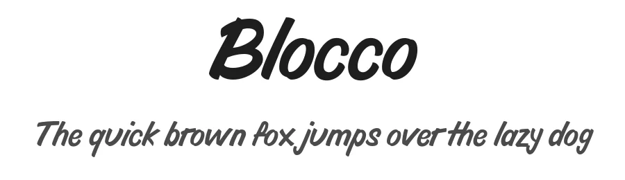 Blocco by ilhamtaro — Decorative Font
