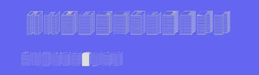 Block 1900 by Ronan le Guevellou — Display Font — thumbnail 3