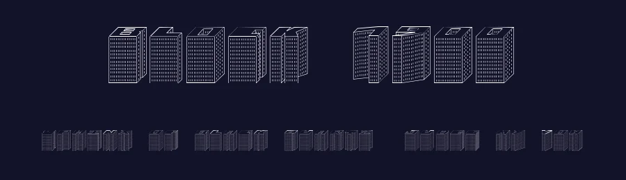 Block 1900 by Ronan le Guevellou — Display Font — thumbnail 2