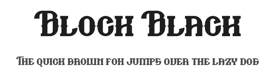 Block Black