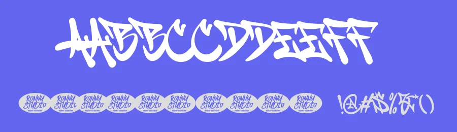 Block Buster by Ronny Studio — Script Handwritten Font — thumbnail 3
