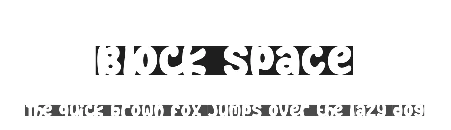 Block Space