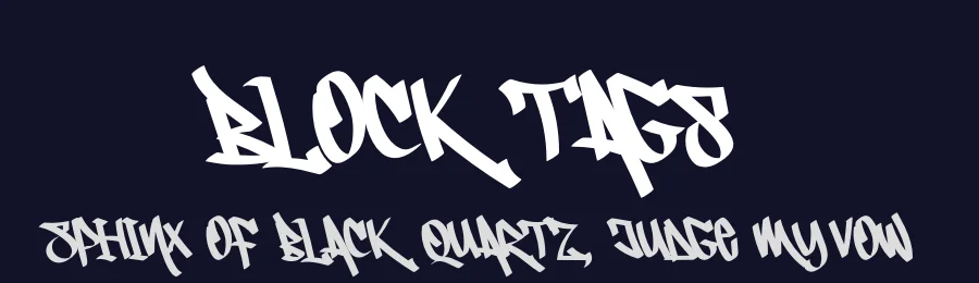 Block Tags by Figuree Studio — Script Handwritten Font — thumbnail 2