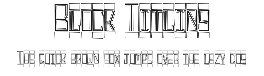 Block Titling