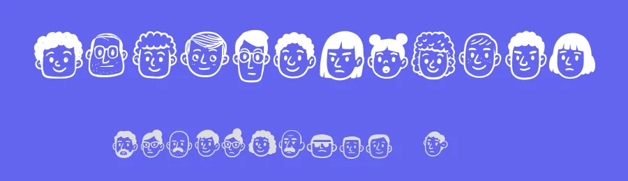 Blockheads United by BlackFridayFont FMF — Dingbats Font — thumbnail 3