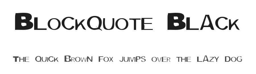 Blockquote Black