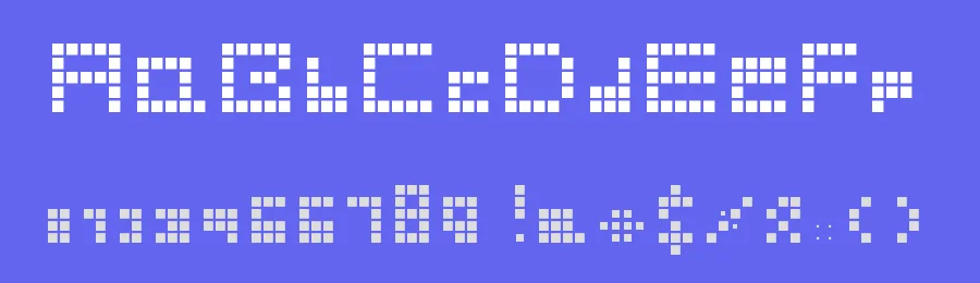 Blocks by Alfie M — Display Font — thumbnail 3