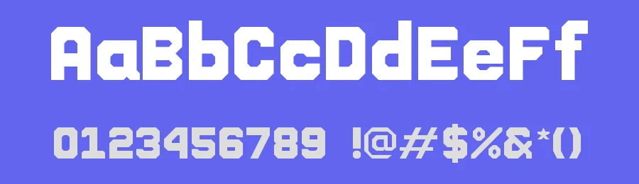 BlockTrain by Joshua — Display Font — thumbnail 3
